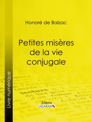 cover image of Petites misères de la vie conjugale